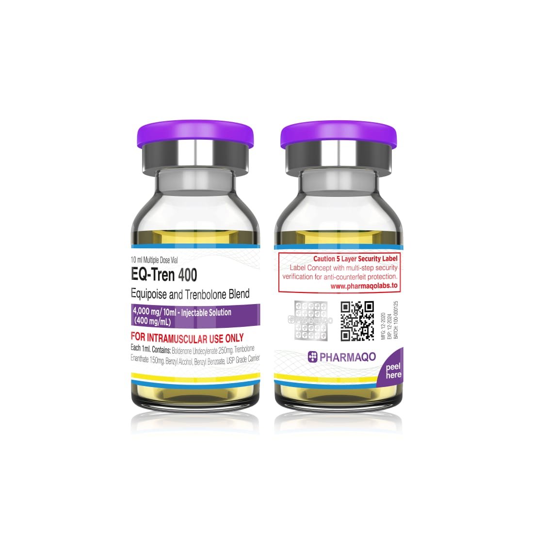 10 x Pharmaqo EQ-Tren 400mg x 10ml