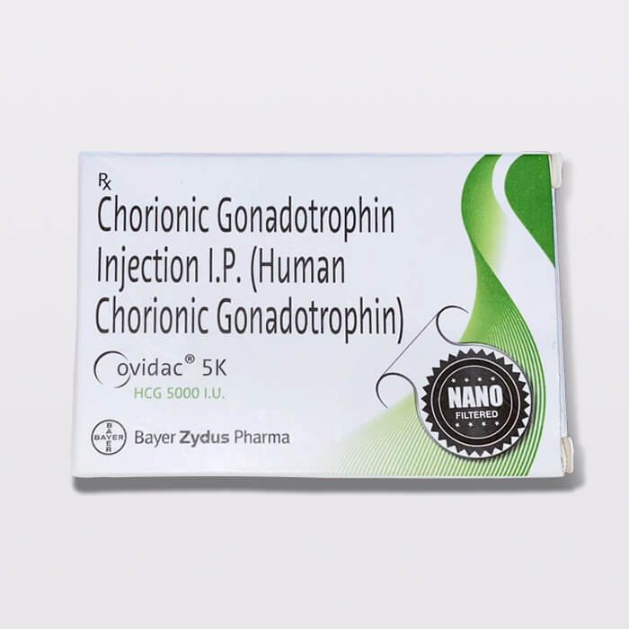 10 x Pharmaceutical HCG 5000iu