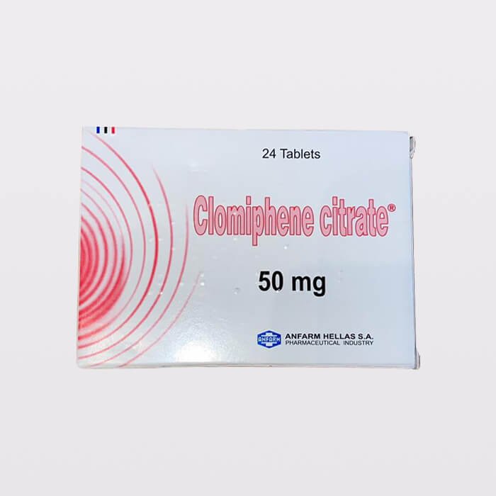 10 x Pharmaceutical Clomid 50mg x 24