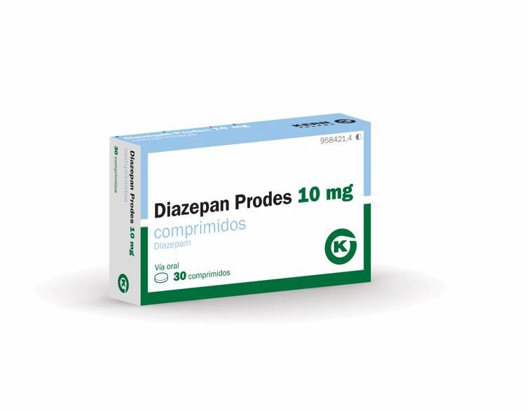 Pharmaceutical Diazepam Box 30x10mg