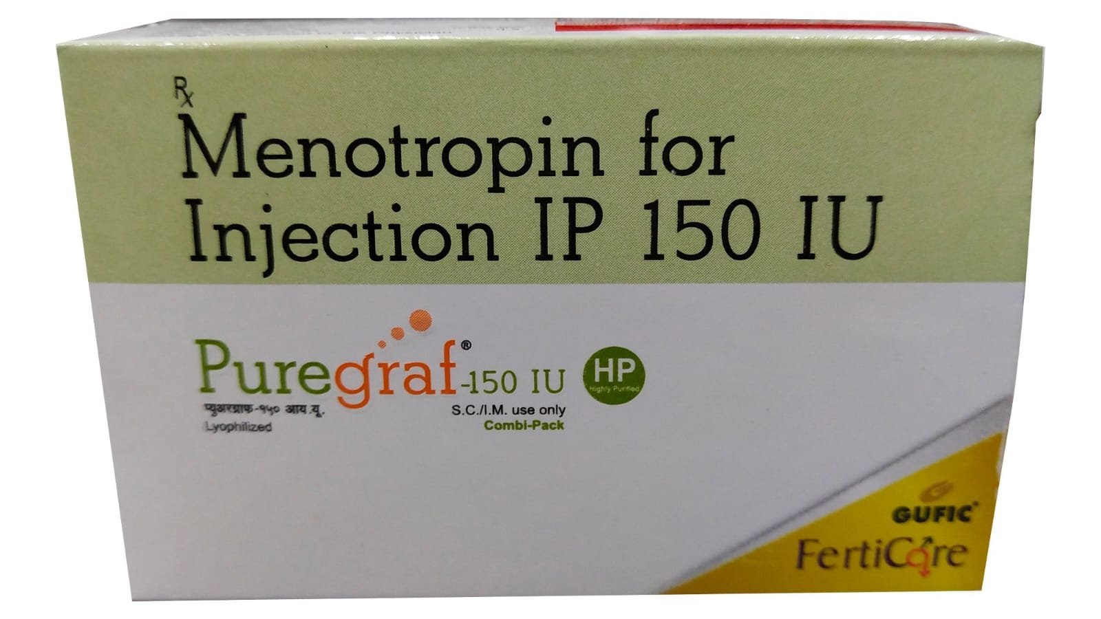 10 x Pharmaceutical Menotropin 150 IU (Hmg)