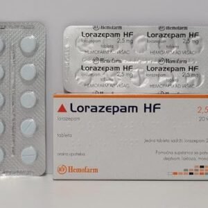 Pharmaceutical Lorazepam 2.5 mg x 10