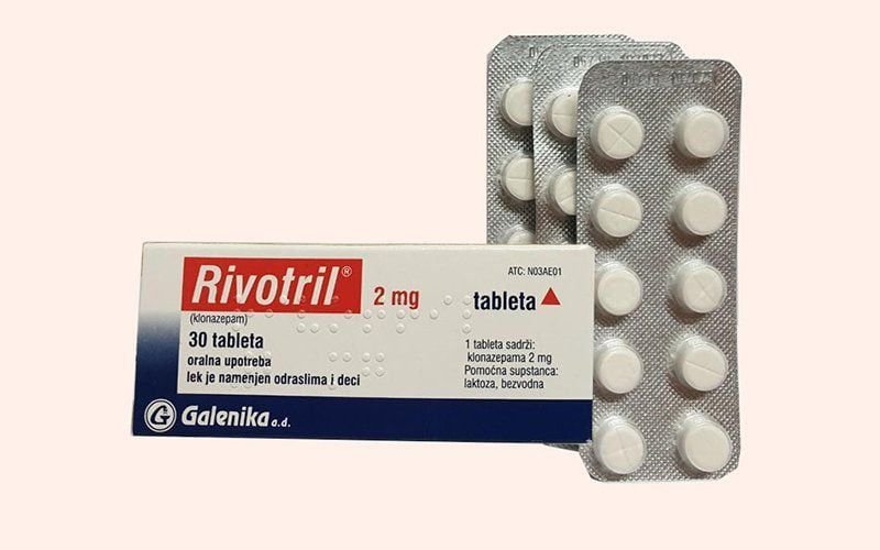 10 x Clonazepam 2mg x 30