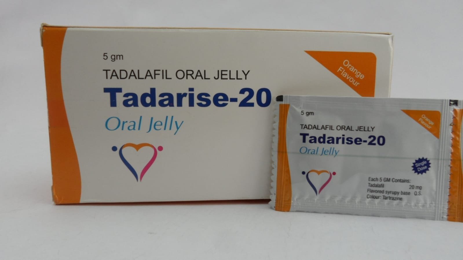 10 x Pharmaceutical Tadalafil (cialis) jelly 20mg x 7 Sachets