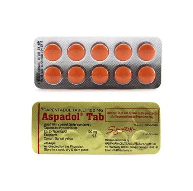 Pharmaceutical Tapentadol 100mg x 10