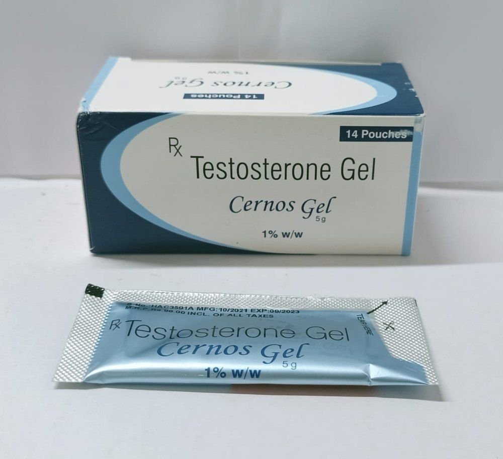 10 x Pharmaceutical Testosterone Gel x 14 pouches 1%